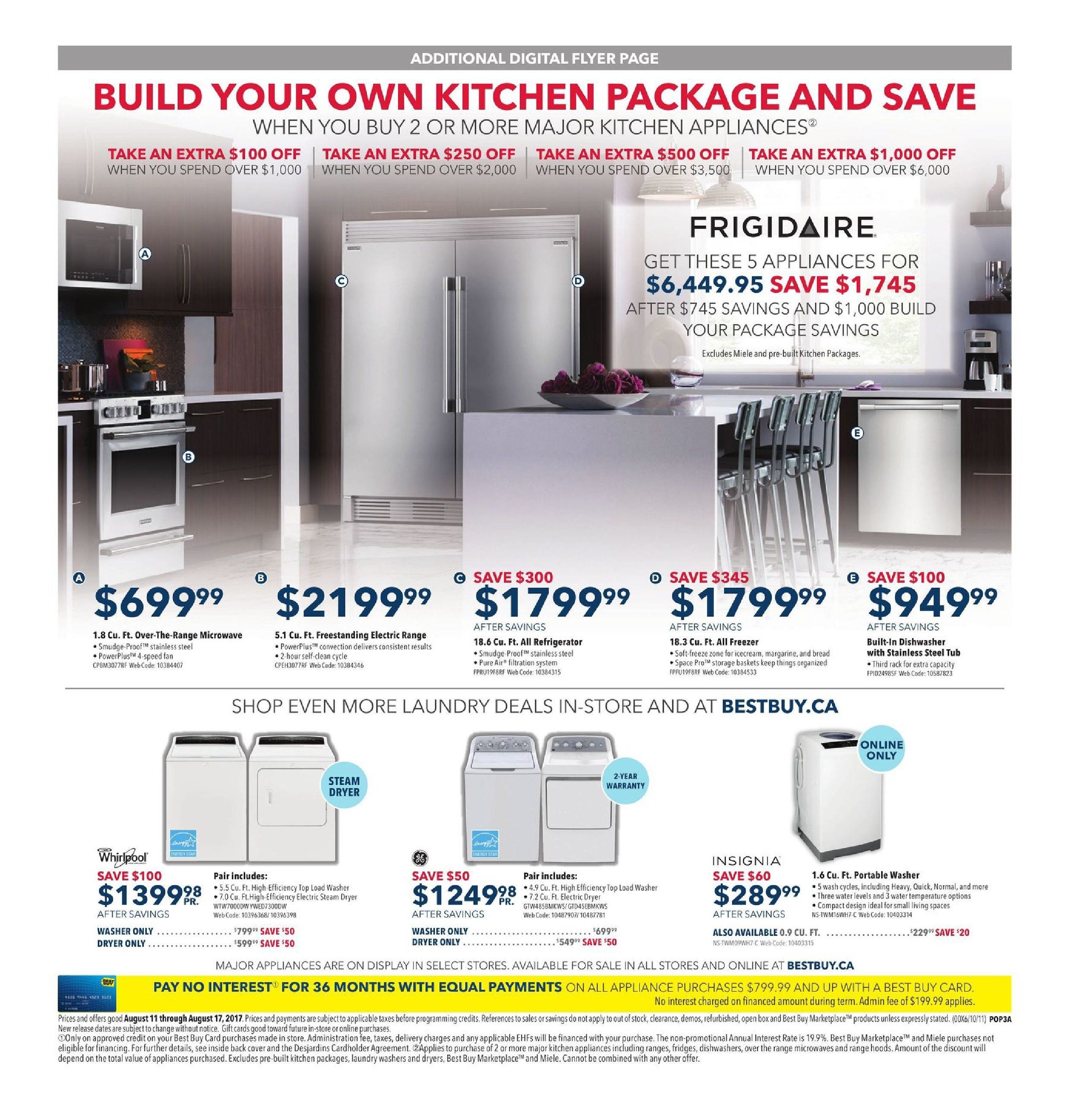 Best Buy Weekly Flyer - Weekly - Go Back To School With Apple - Aug 11 – 17  