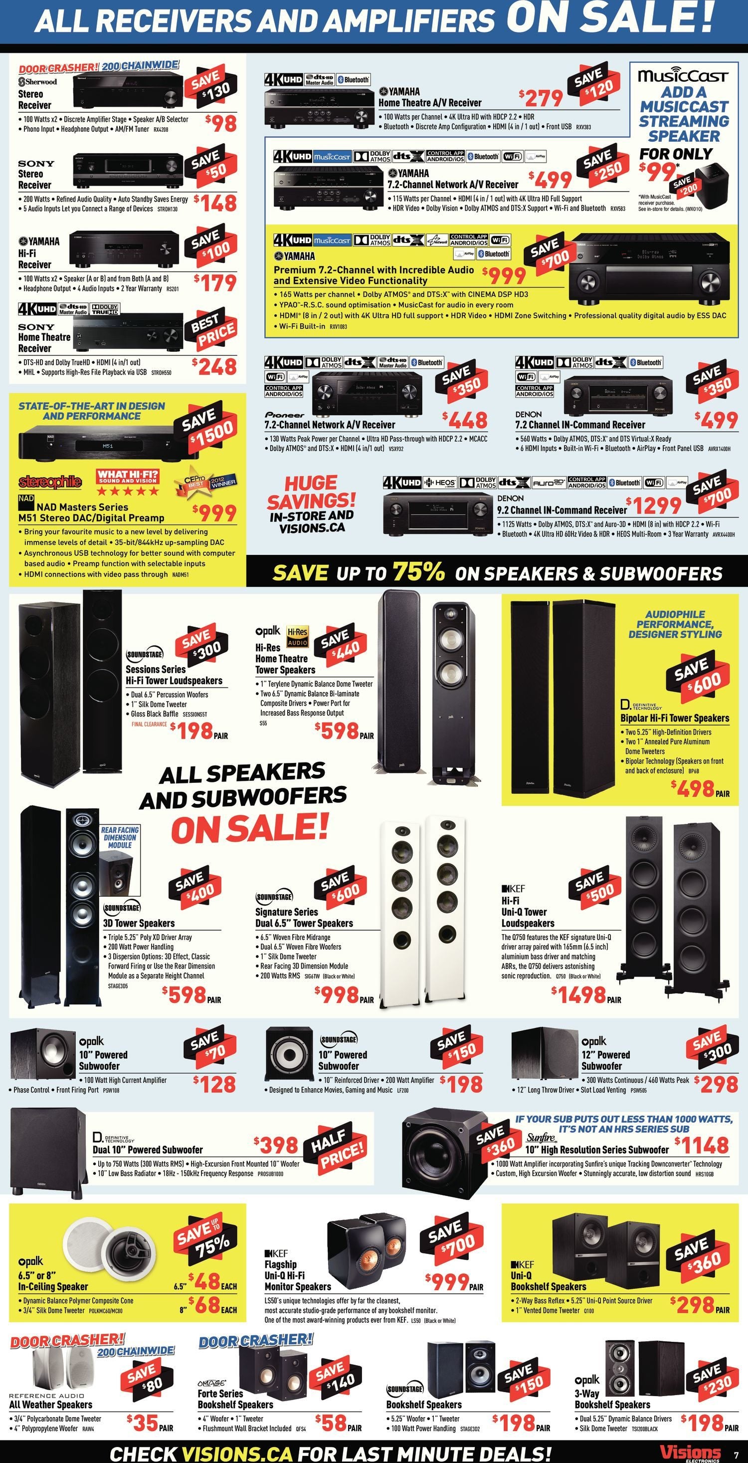 Visions Electronics Weekly Flyer - Boxing Week Sale - Dec 27 – 29 