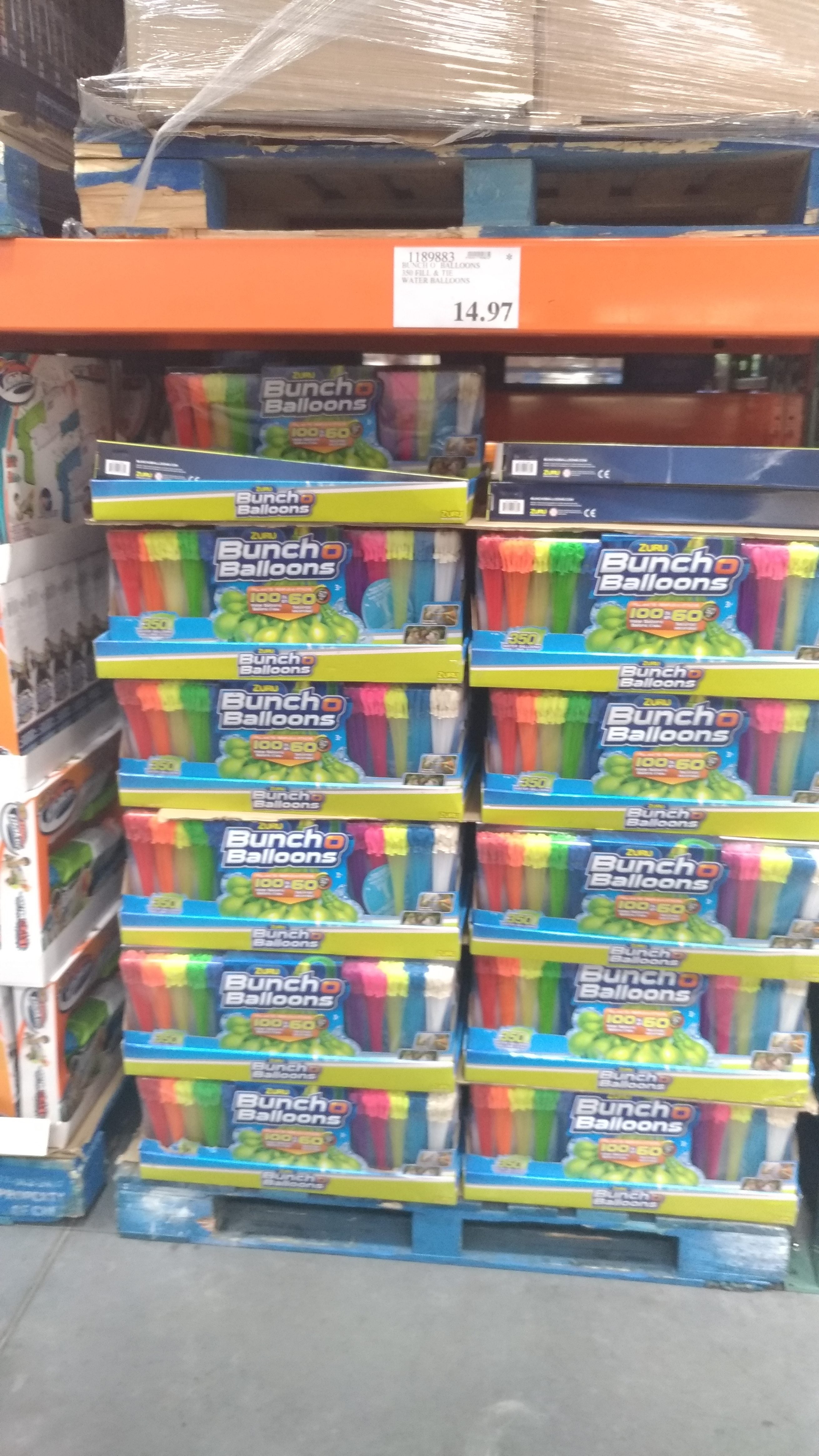 Costco] 350 bunch of balloons - clearance $14.97 - now 9.97 -  RedFlagDeals.com Forums