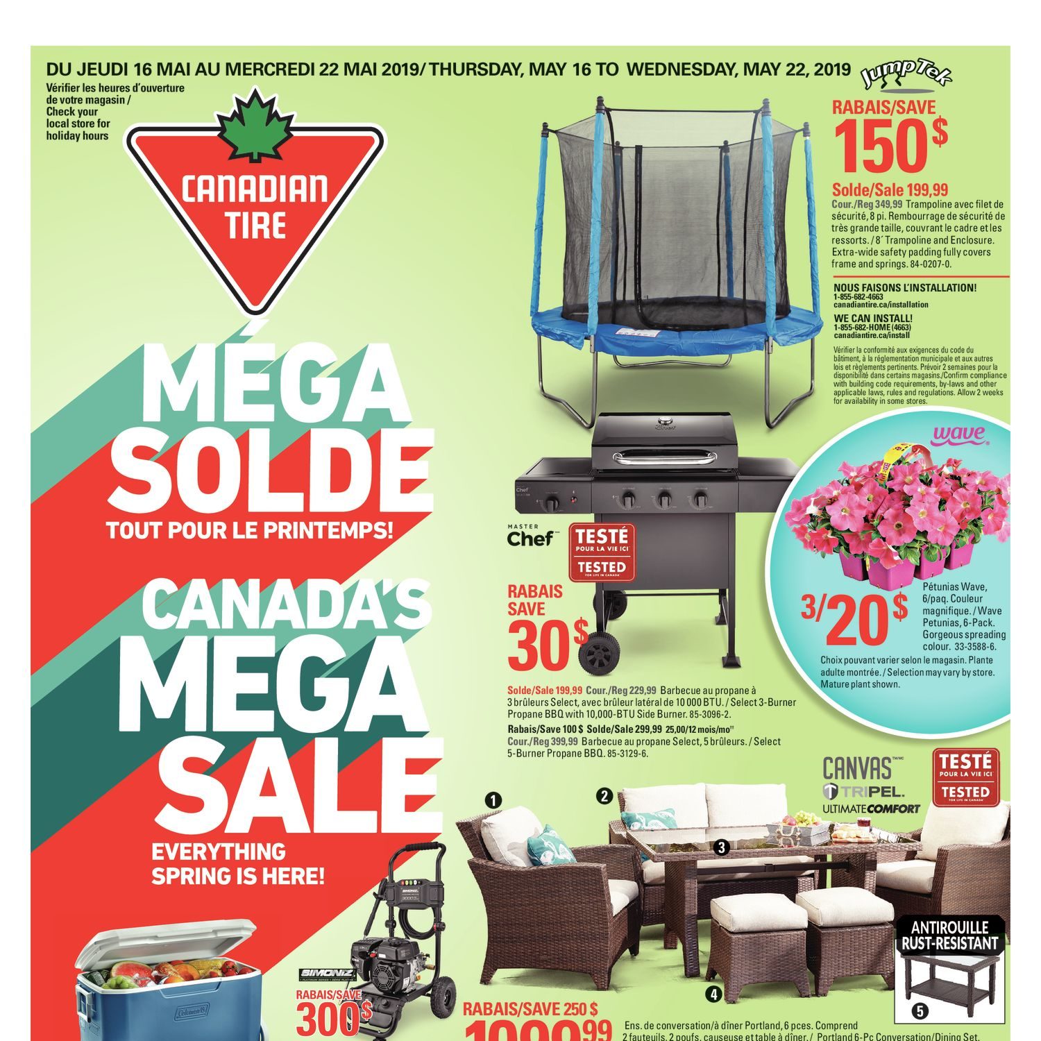 Canadian Tire Weekly Flyer - Weekly - Canada's Mega Sale - May 16
