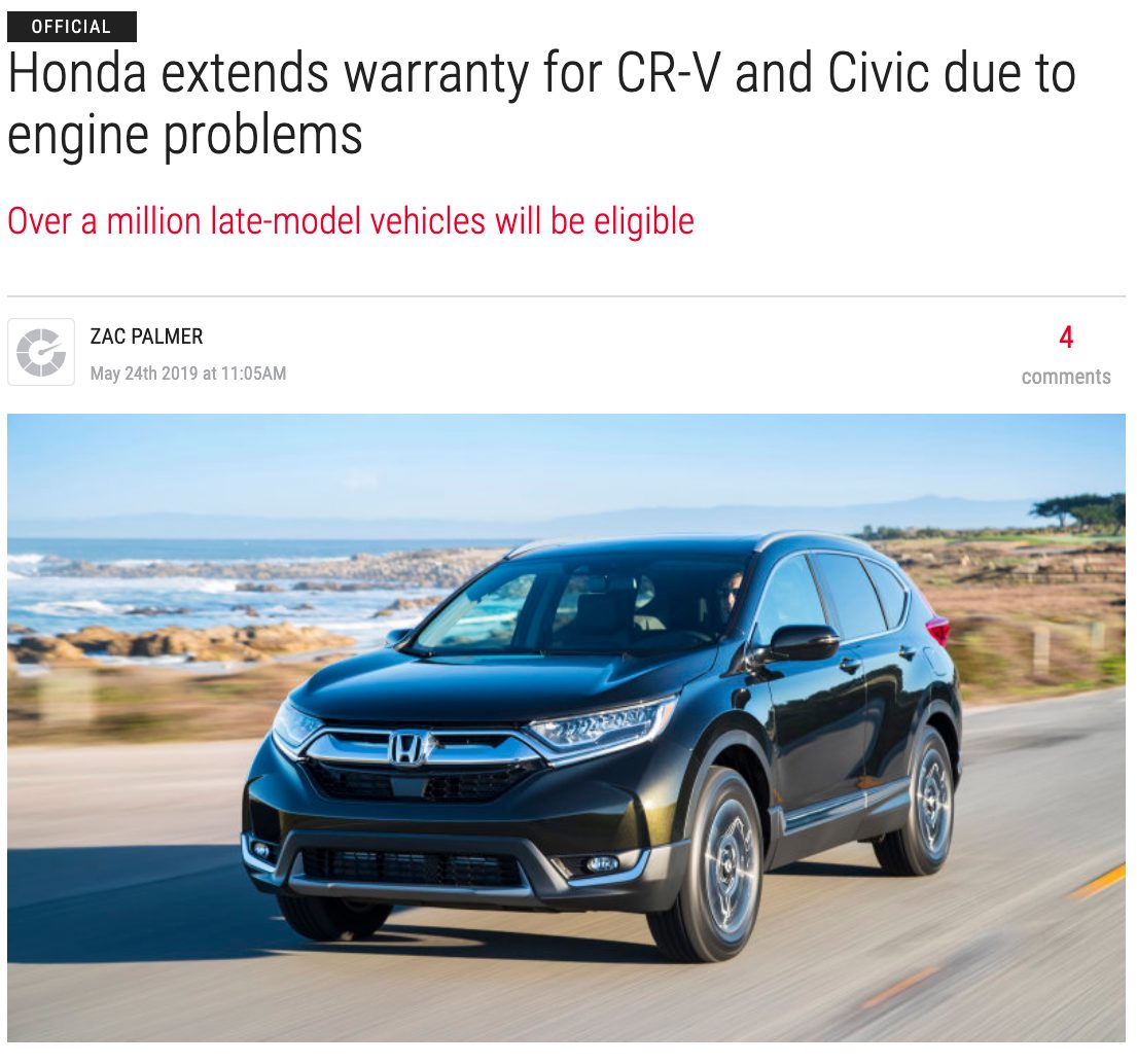 2018/2019 Honda CR-V - Page 112 - RedFlagDeals.com Forums
