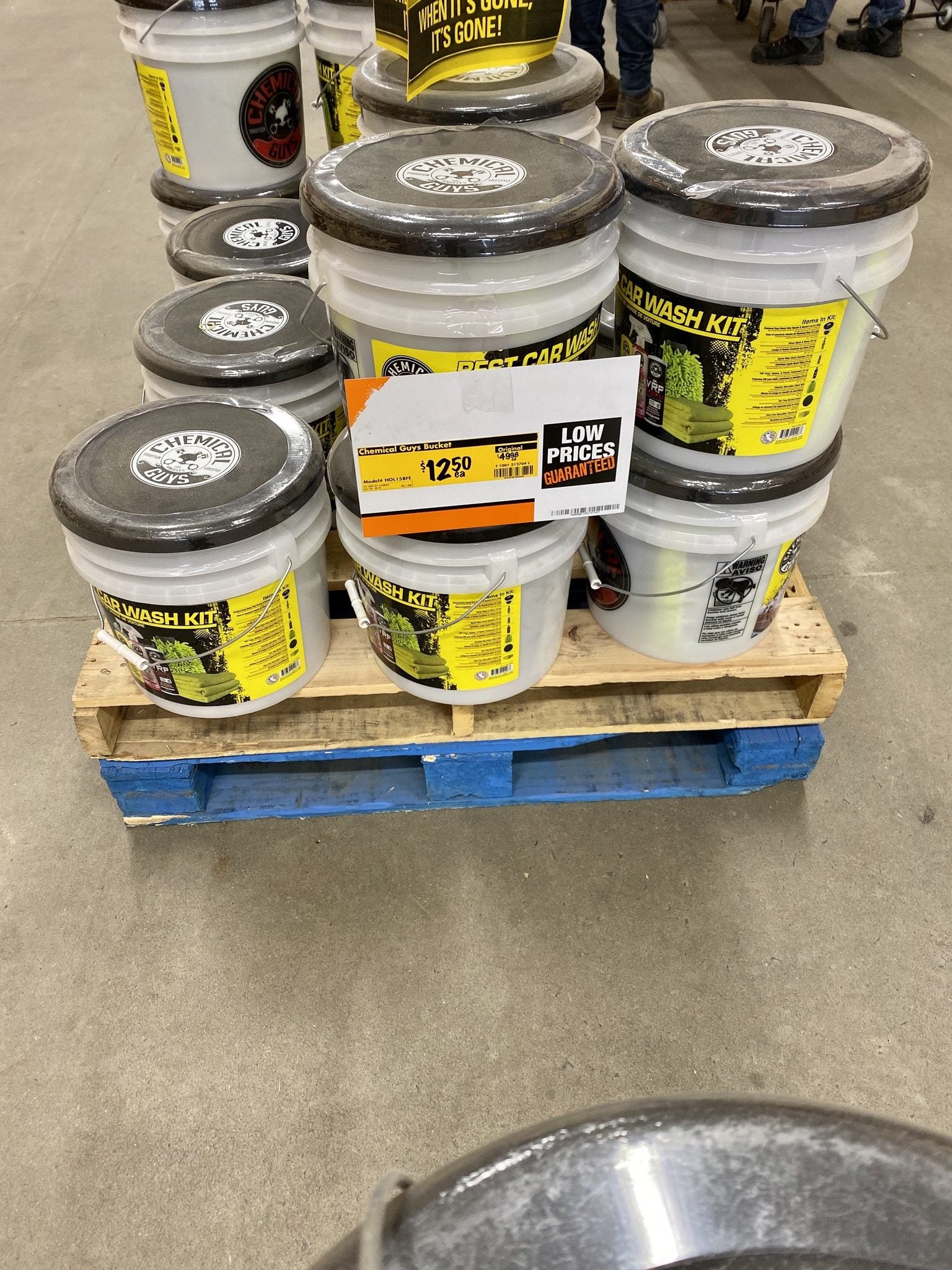 [Home Depot] HD 12.50 Chemical Guys Car Wash Bucket Kit 10PC YMMV