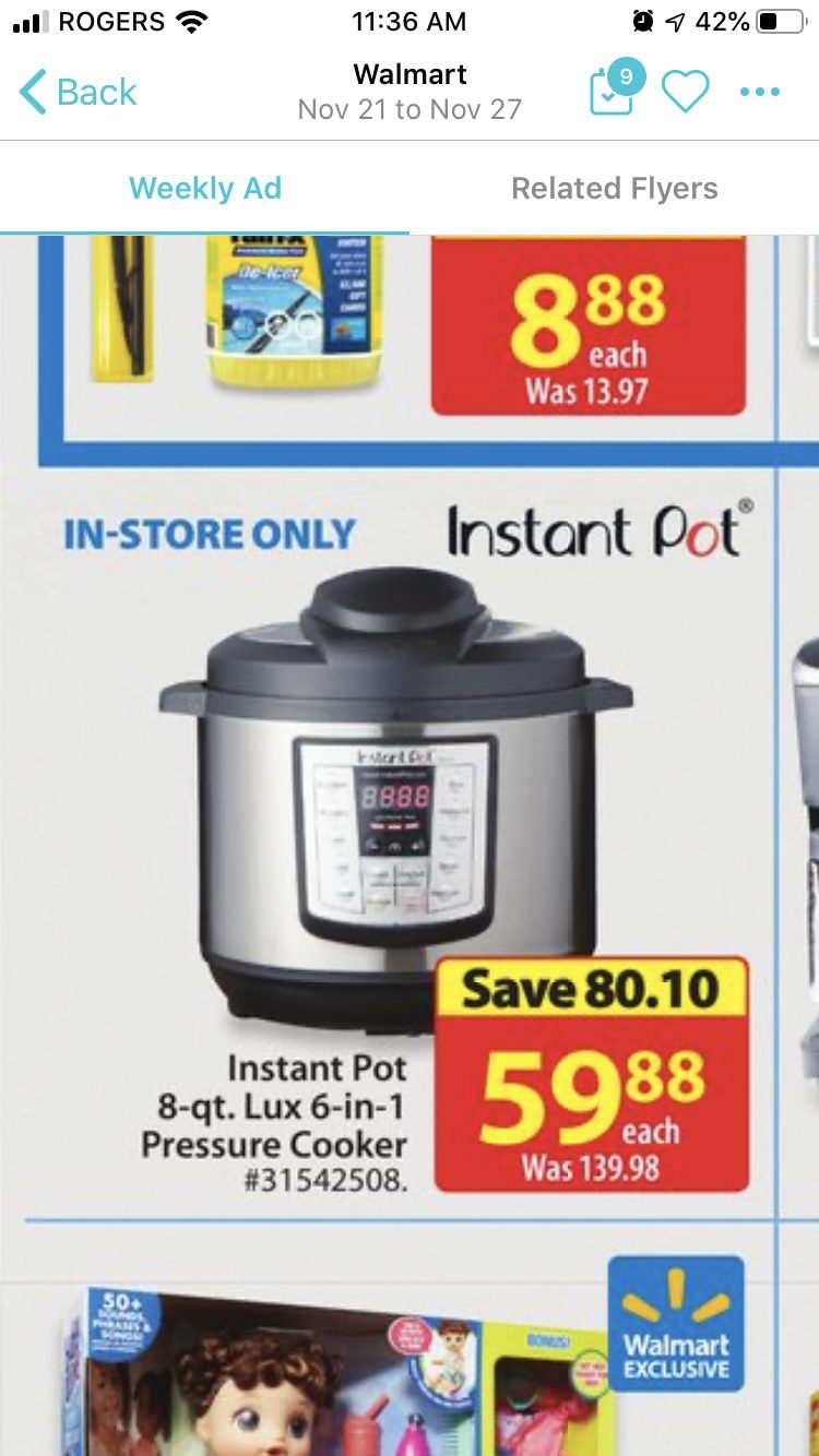 Instant Pot sale last chance: $49 Walmart deal now at , too