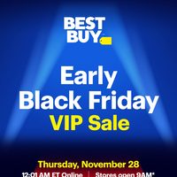 Best Buy - Early Black Friday V.I.P. Sale Flyer