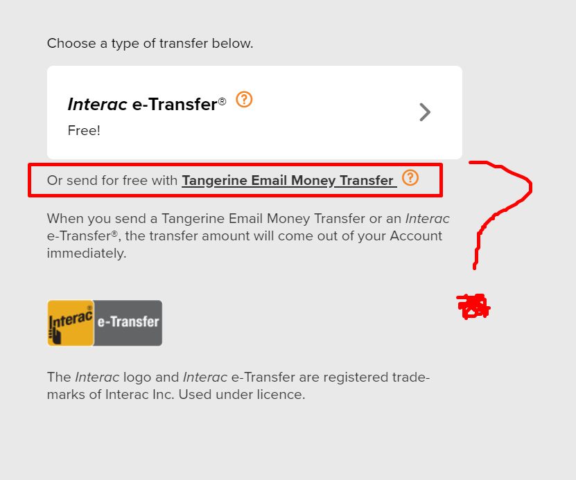 Tangerine Interac eTransfer is now free Page 2 Forums