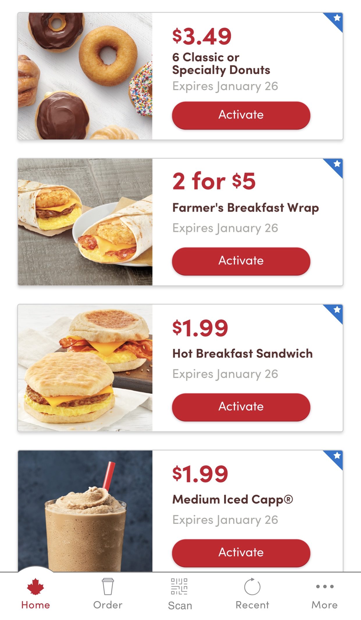 Tim Hortons - It's still here! Our £1.99 Breakfast offer