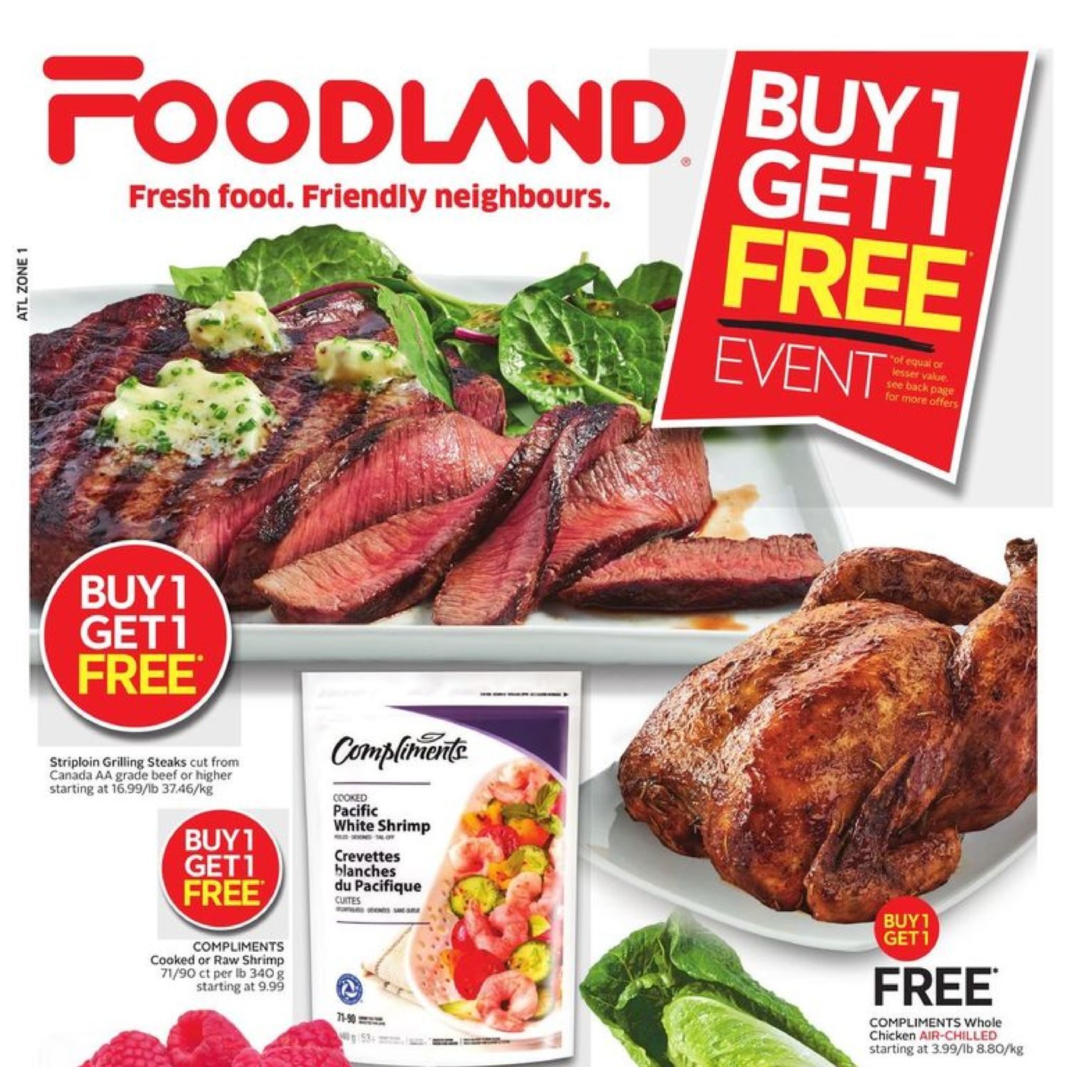 Foodland Weekly Flyer - Weekly Specials - Buy 1, Get 1 Free Event - Mar ...