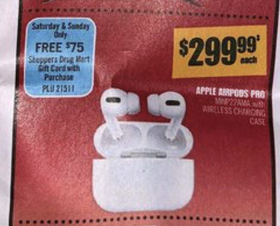 Shoppers Drug Mart] [Hot] AirPods Pros 