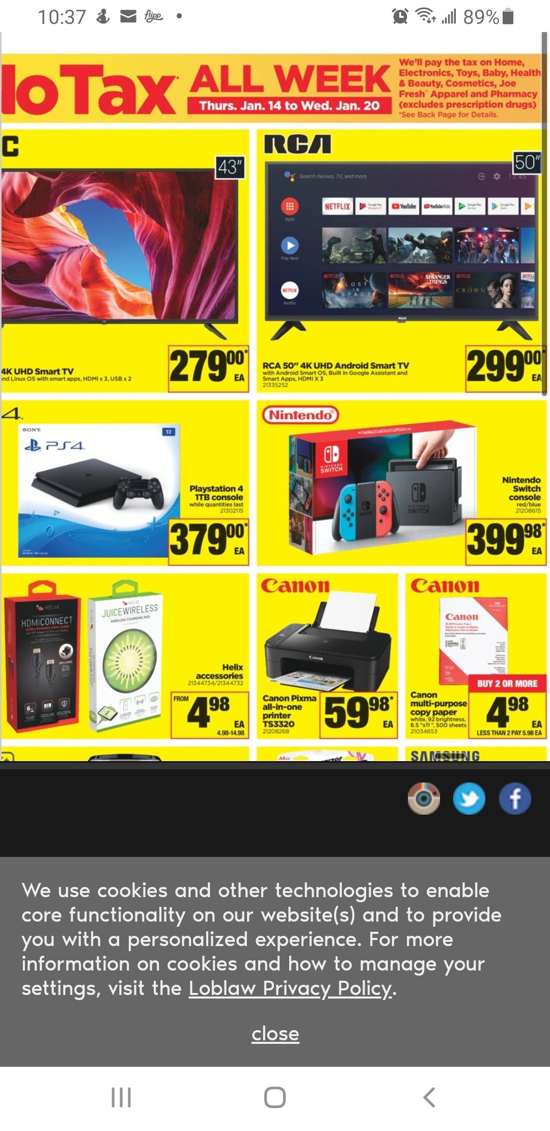 Superstore best sale nintendo switch