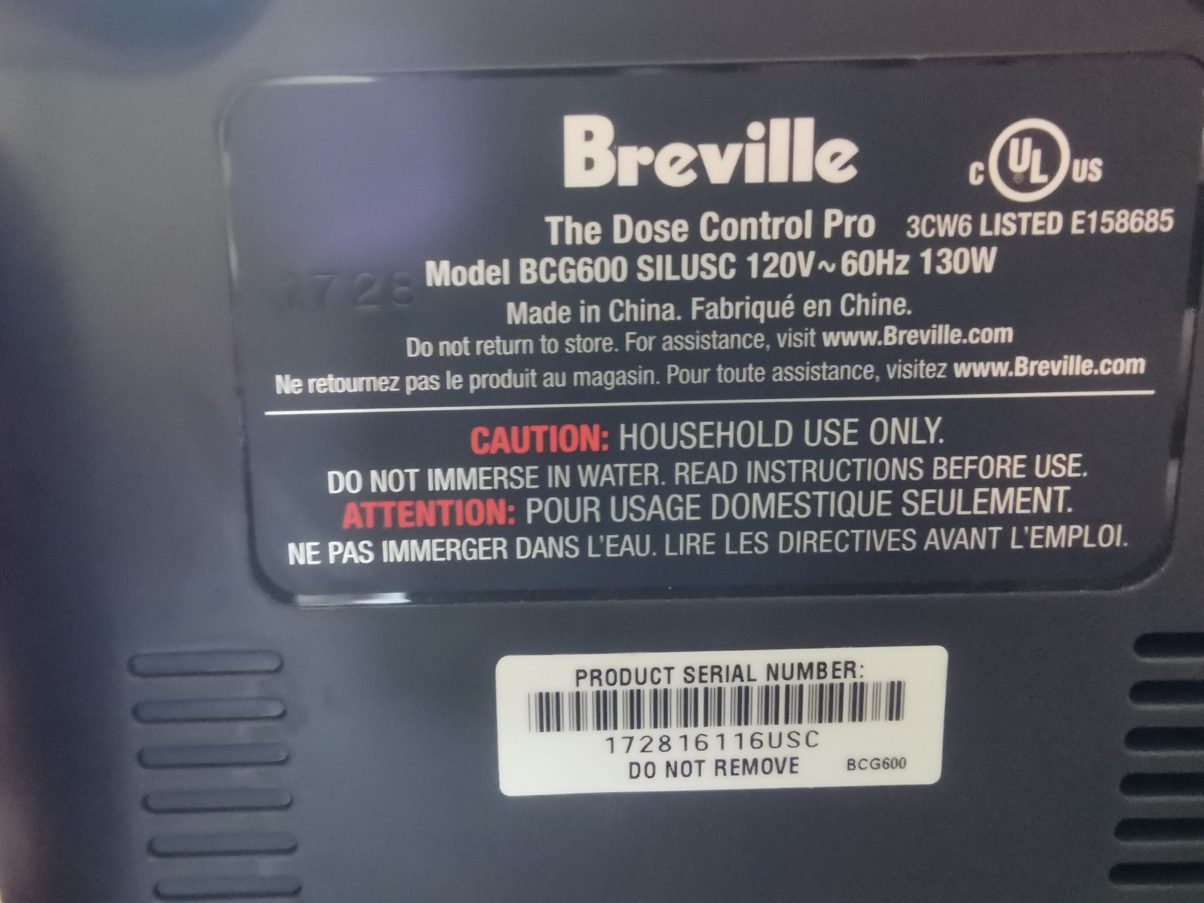 Bed Bath And Beyond] Breville Grind Control Coffee Maker 287.99+tax -  RedFlagDeals.com Forums
