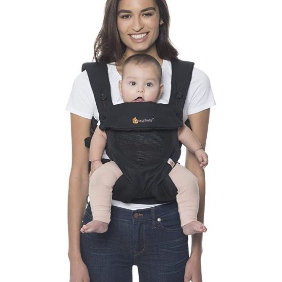 1. Editor's Pick: Ergobaby 360 All-Position Baby Carrier with Lumbar Support