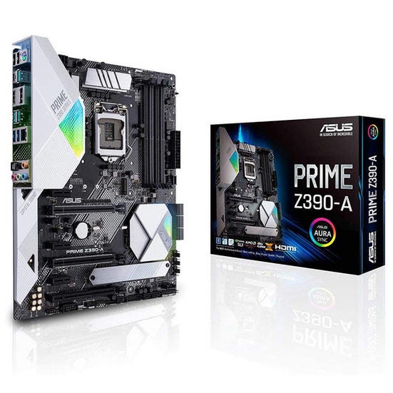 4. Runner Up for Intel: Asus Prime Z390-A Motherboard LGA1151