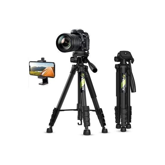 1. Editor’s Pick: Endurax 66" Video Camera Tripod