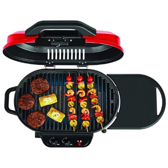 8. Best for Camping: Coleman Roadtrip 225 Portable Stand-Up Propane Grill