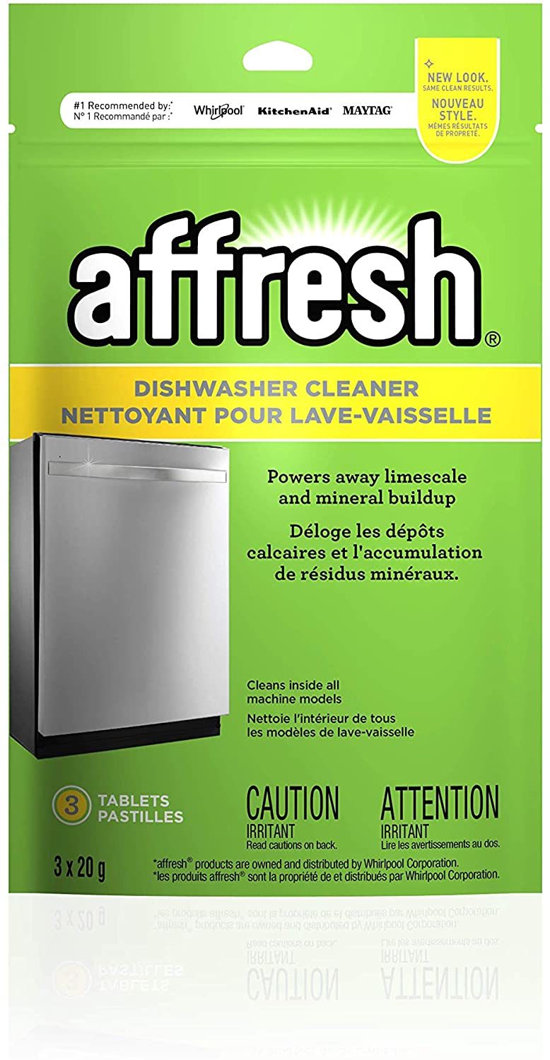 [Amazon.ca] Affresh Whirlpool W10288149B Dishwasher Cleaner Tablets 7.