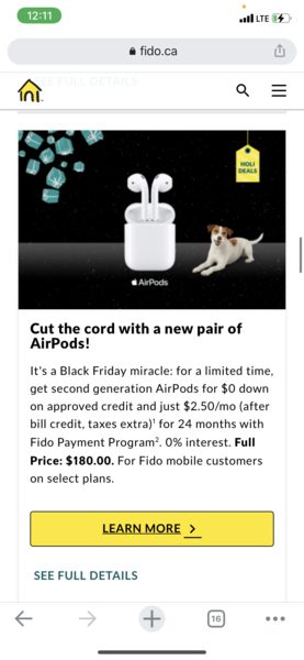 black friday 2018 fido