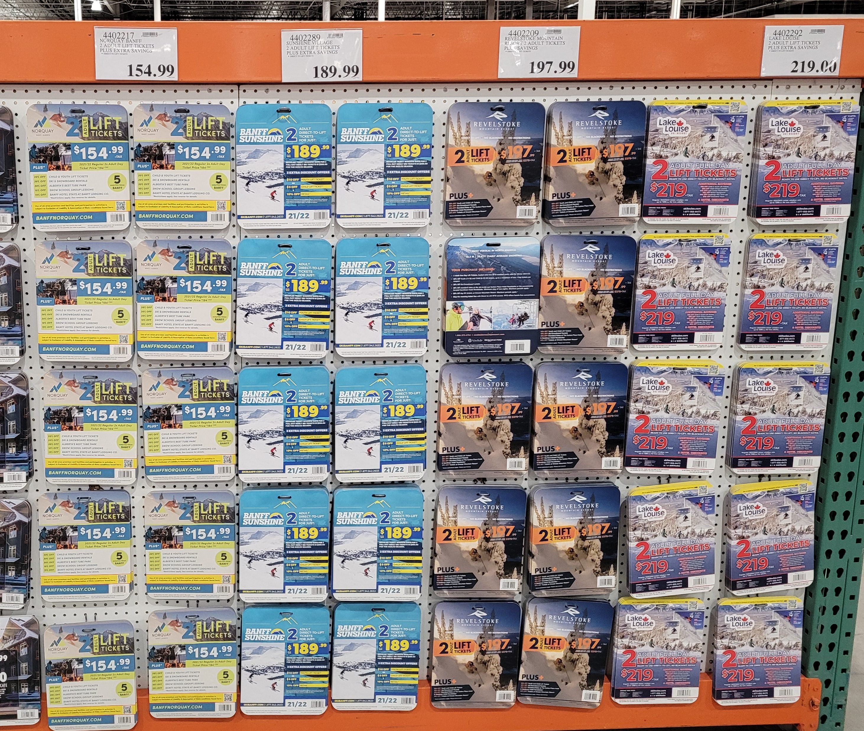 [Costco] Western Canada (AB BC) Ski Lift deals 2021/2022 RedFlagDeals