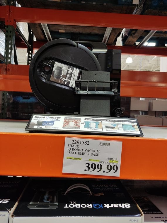 shark iq self empty costco