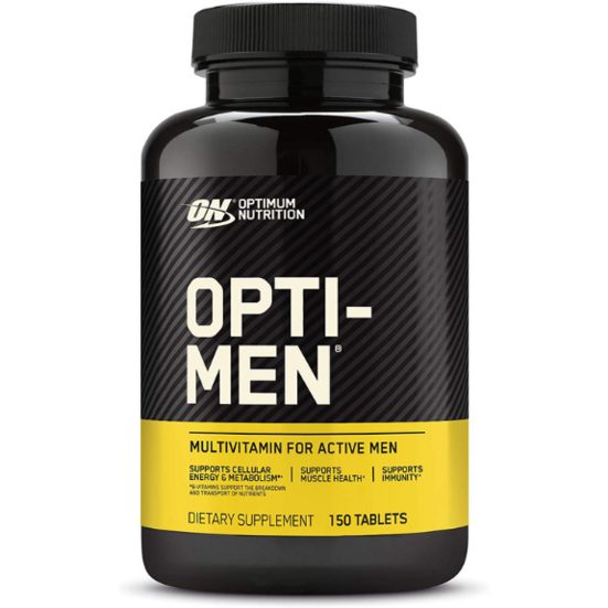 4. Best for Men: OPTIMUM NUTRITION Opti-Men Mens Daily Multivitamin Supplement