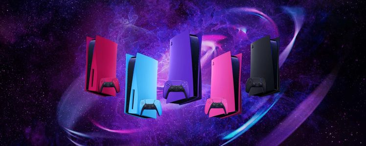 PlayStation is Releasing Colourful PS5 Console Covers in 2022