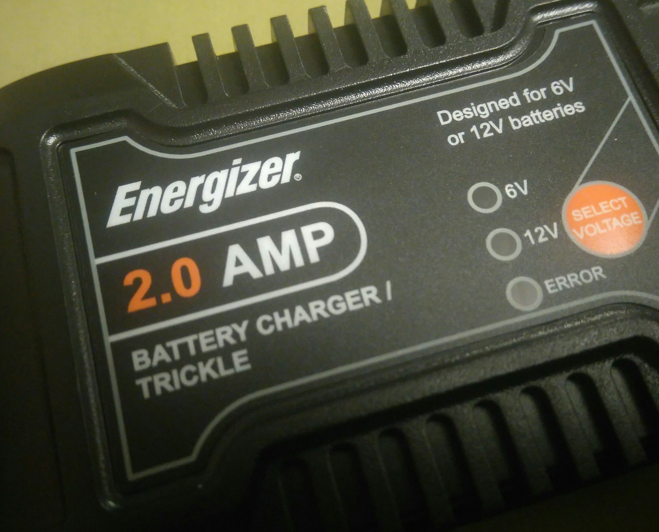 [Princess Auto] Energizer 2A Battery Charger/Maintainer 19.99 Page 3 Forums