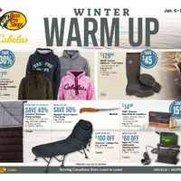 Bass Pro Shops - 2 Weeks of Savings - Winter Warm Up Flyer