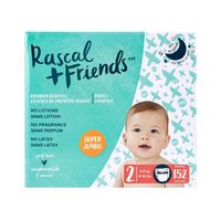 Rascal + Friends Super Jumbo Box Diapers or Training Pants