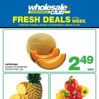 Wholesale Club - Fresh Deals of The Week Flyer