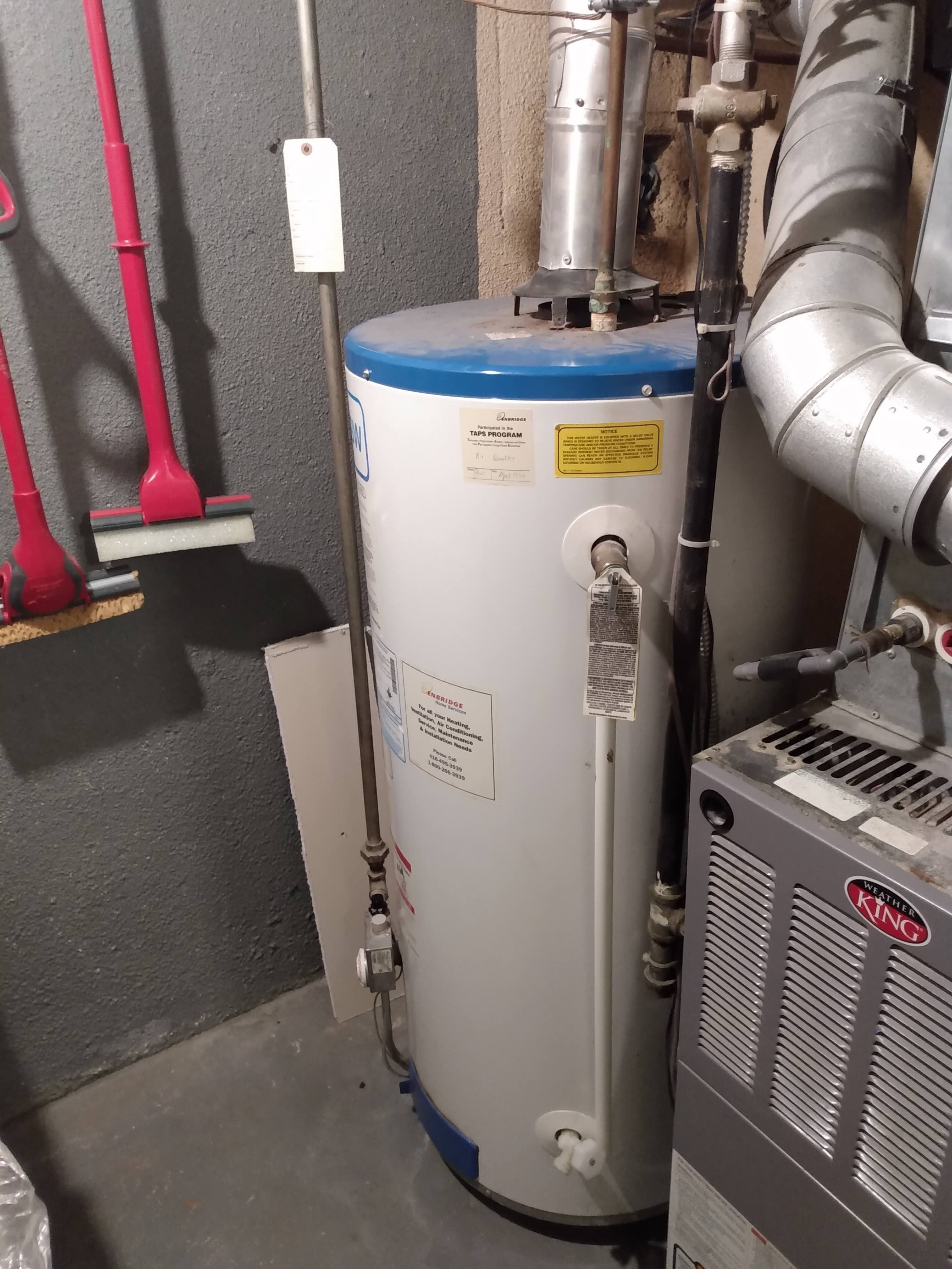 Hot water tank pilot light keeps going out after a day or so