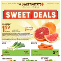 The Sweet Potato - Sweet Deals Flyer