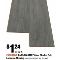 TrafficMaster 8mm Shaded Oak Laminate Flooring