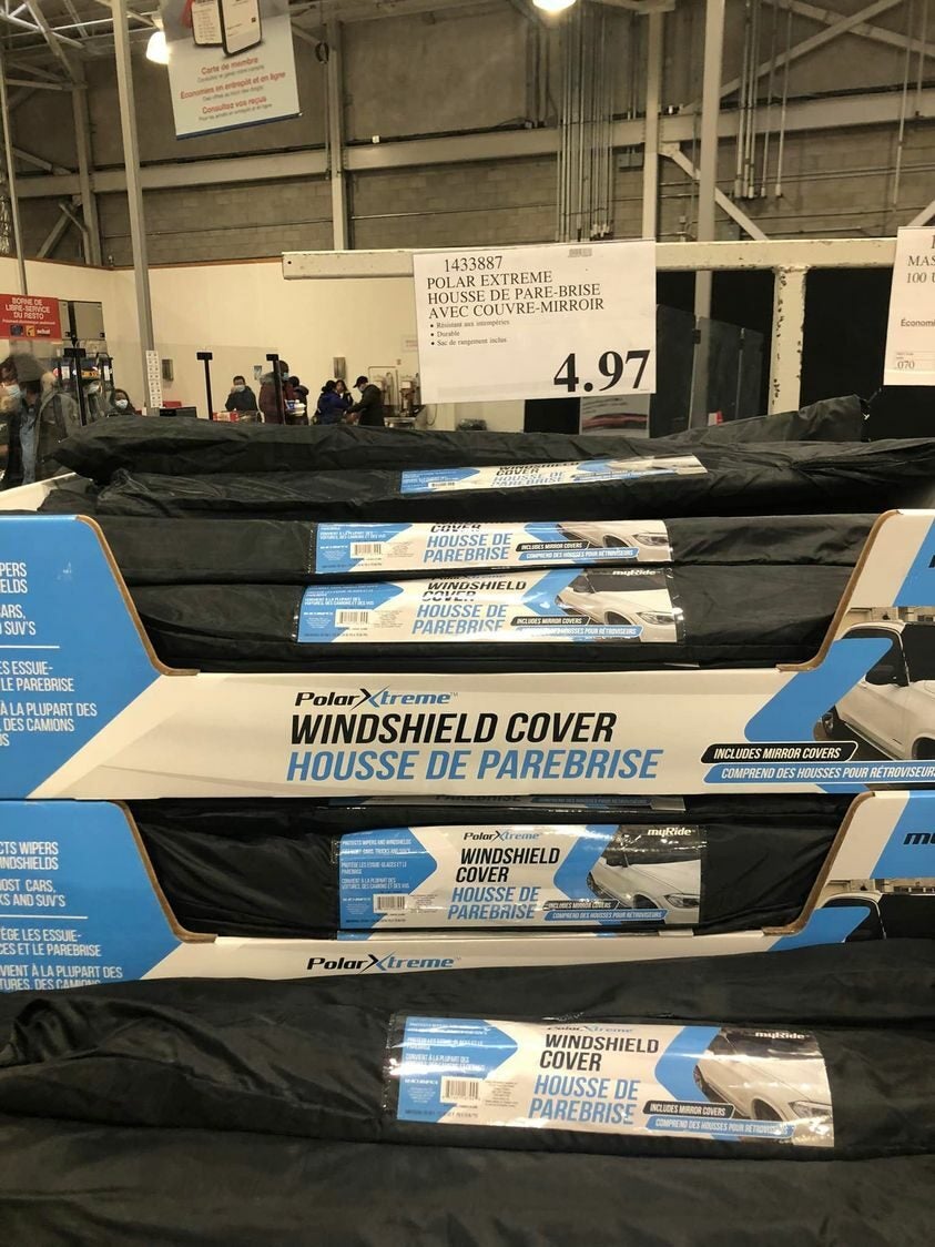 Costco] Polar Extreme Windshield Cover w/mirror covers - $4.97 -  RedFlagDeals.com Forums