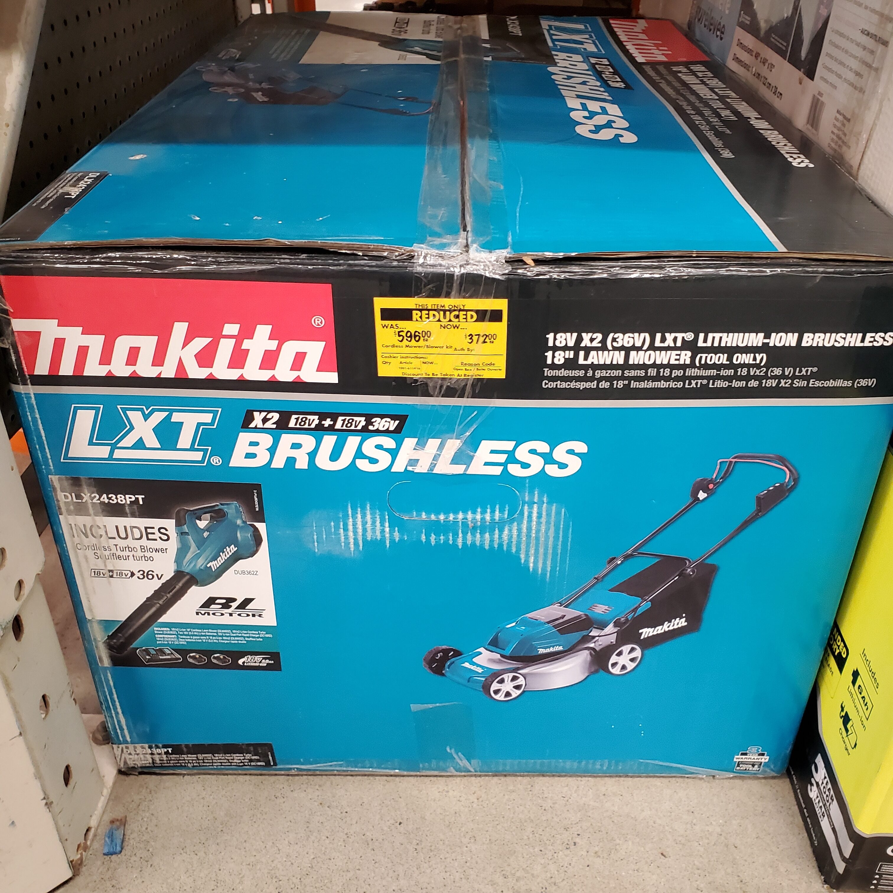 collar Pants stomach Home Depot] Makita 18" mower & blower kit + two 5Ah batteries & dual  charger $496 (was $749) - Page 2 - RedFlagDeals.com Forums