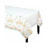 Boho Birthday Paper Table Cover
