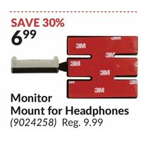 Monitor Mount For Headphones