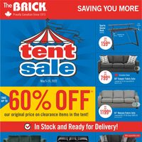 The Brick - Saving You More - Tent Sale (AB/SK/MB) Flyer