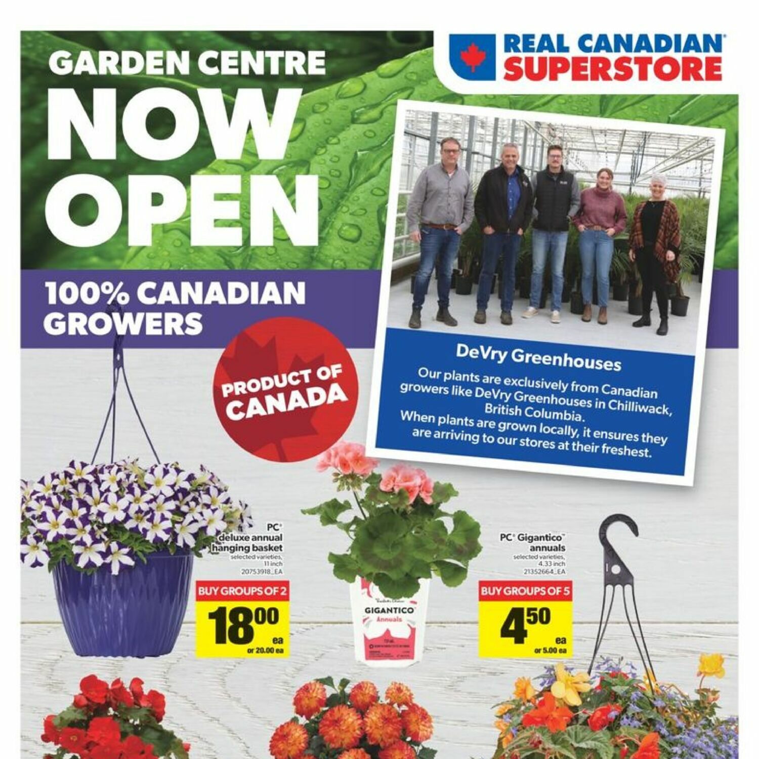 Real Canadian Superstore Weekly Flyer - Garden Centre - Now Open (BC/AB/YT)  - May 5 – Jun 1 