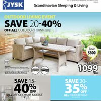 JYSK - Weekly Deals - Outdoor Living Event Flyer