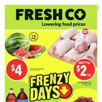 Fresh Co - Weekly Savings - Frenzy Days (AB/SK/MB) Flyer