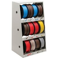 Power Fist 12-Roll Wall-Mountable Wire Storage Case