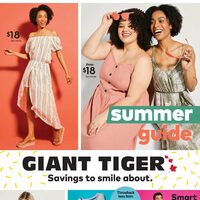 Giant Tiger - Summer Guide Flyer