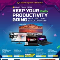 Canada Computers - Weekly Deals - Keep Your Productivity Going Flyer