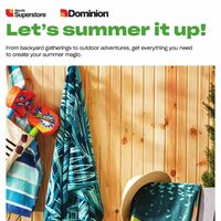Dominion - Let's Summer It Up! Flyer