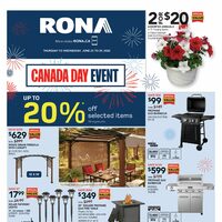 Rona - Weekly Deals - Canada Day Event (MB) Flyer