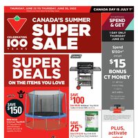 Canadian Tire - Weekly Deals - Canada's Summer Super Sale (NB) Flyer