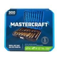 Mastercraft 300-PC Titanium - Coated Drill Bit Set