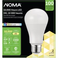 Noma A19 100W LED Bulbs