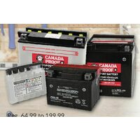 Canada Proof AGM Powersport Batteries