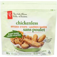 PC Plant Based Breaded Chickenless Strips Or Cutlets