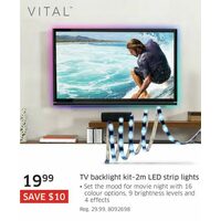 Vital TV Backlight Kit-2m Led Strip Lights